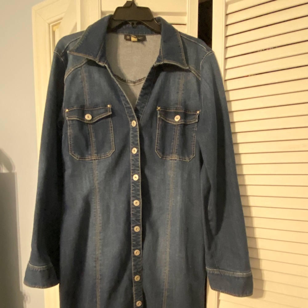 INC Jean Jacket